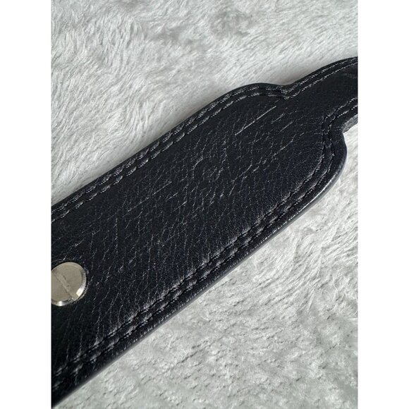 Kate Cate Calfskin Womens Belt With Silver-Tone Conchos XXS 25-29\